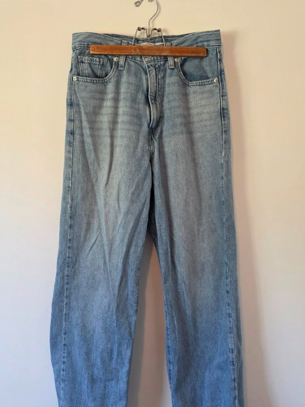 Levi's High Waisted Straight Leg Jeans